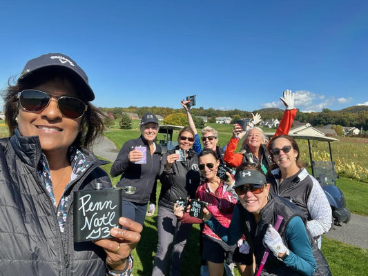 Birdie Juice Flasks: The Essential Accessory for Swingin' Gals