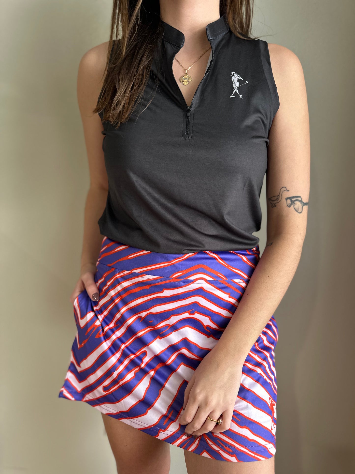 Hey Ey Ey Ey Women's Ruffle Golf Skort