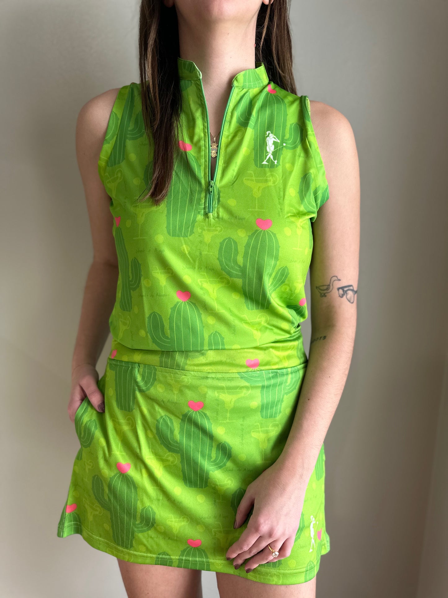 Shanko De Mayo Women's Ruffle Golf Skort