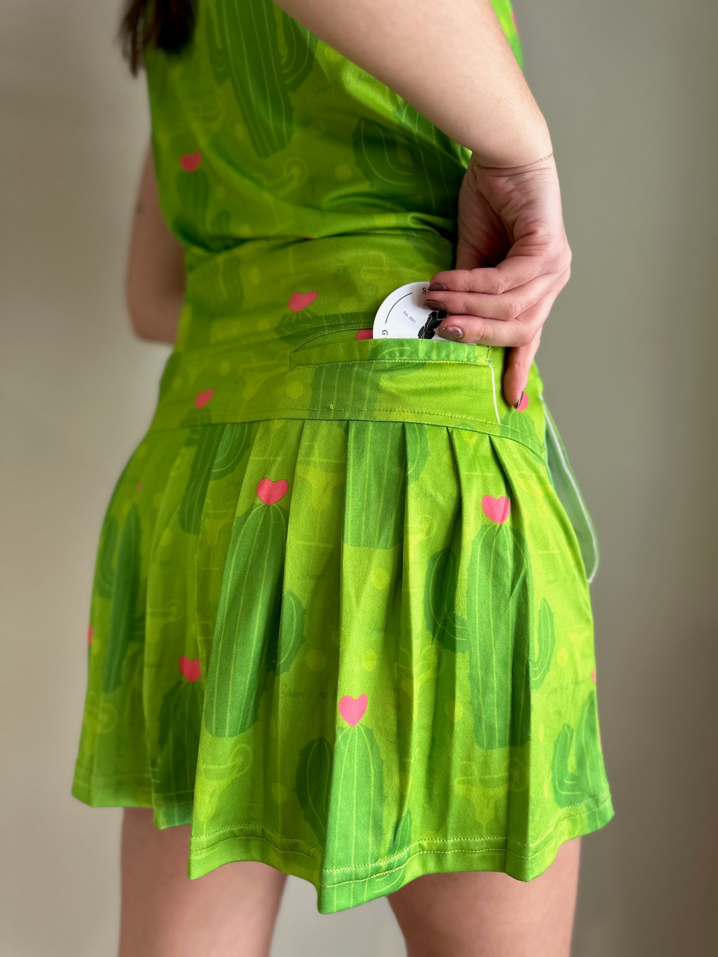 Shanko De Mayo Women's Ruffle Golf Skort