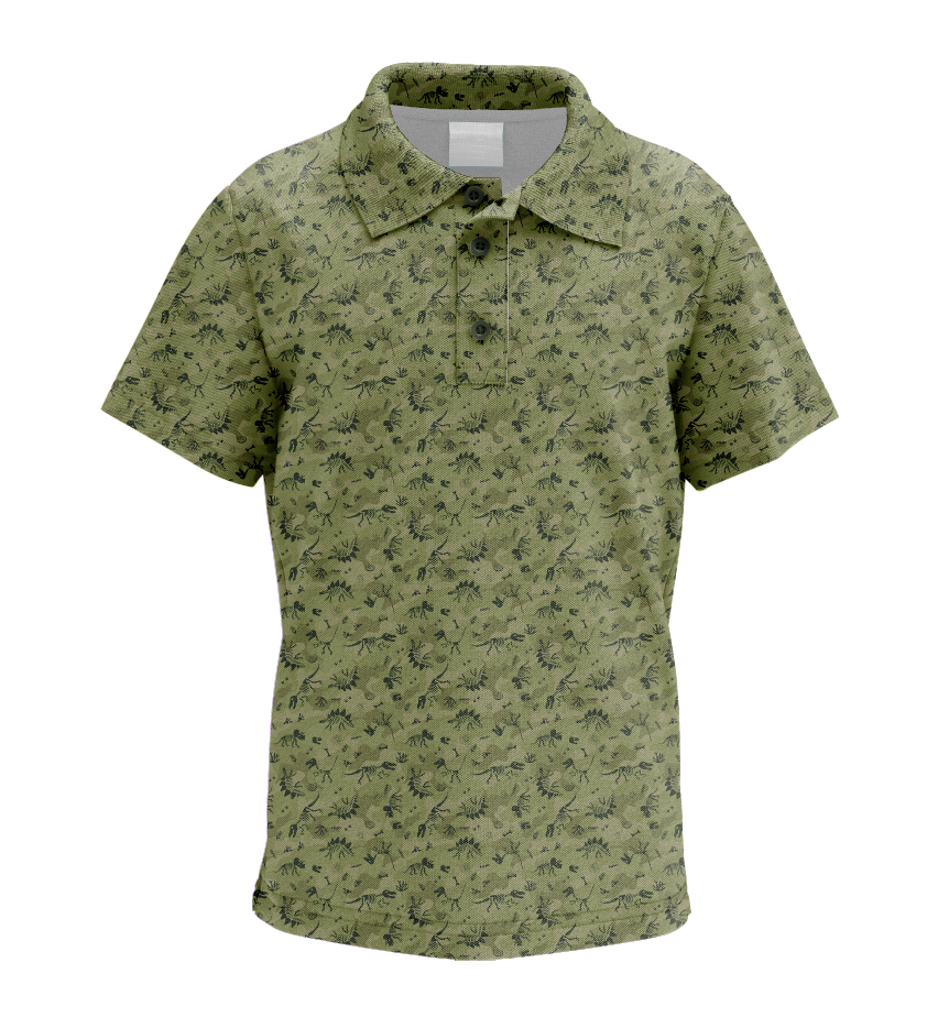 Fossil Frenzy Boys Junior Polo