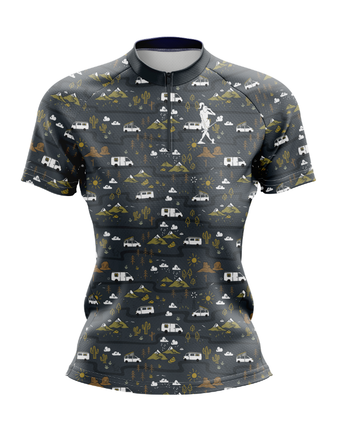 Gray RV Women's Golf Polo