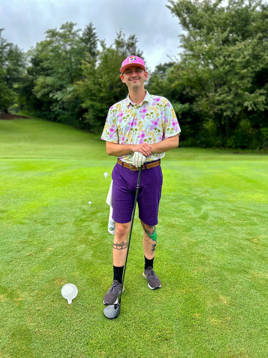 Men's Skull the Ball Golf Polo