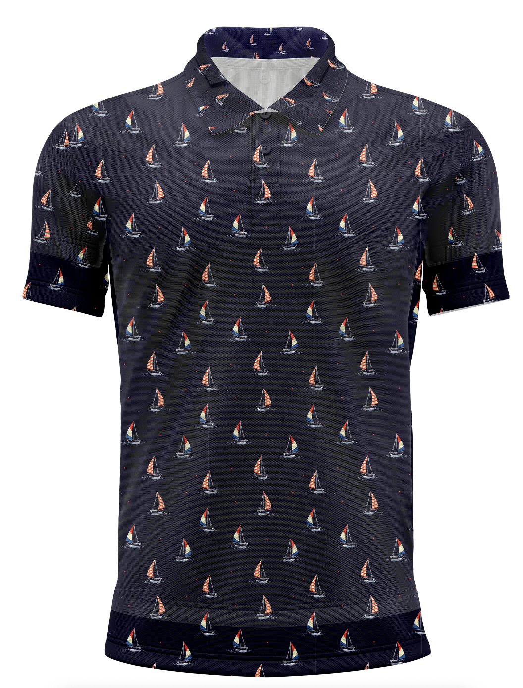 Men's Sailee the Putter Golf Polo