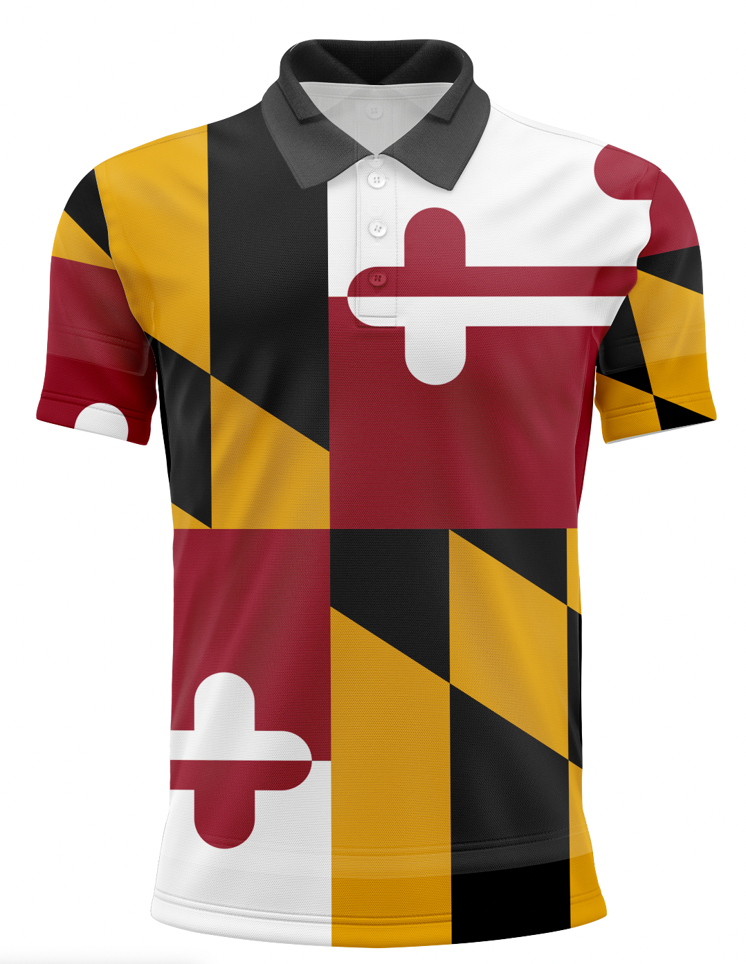Men's Marylander Flag Polo