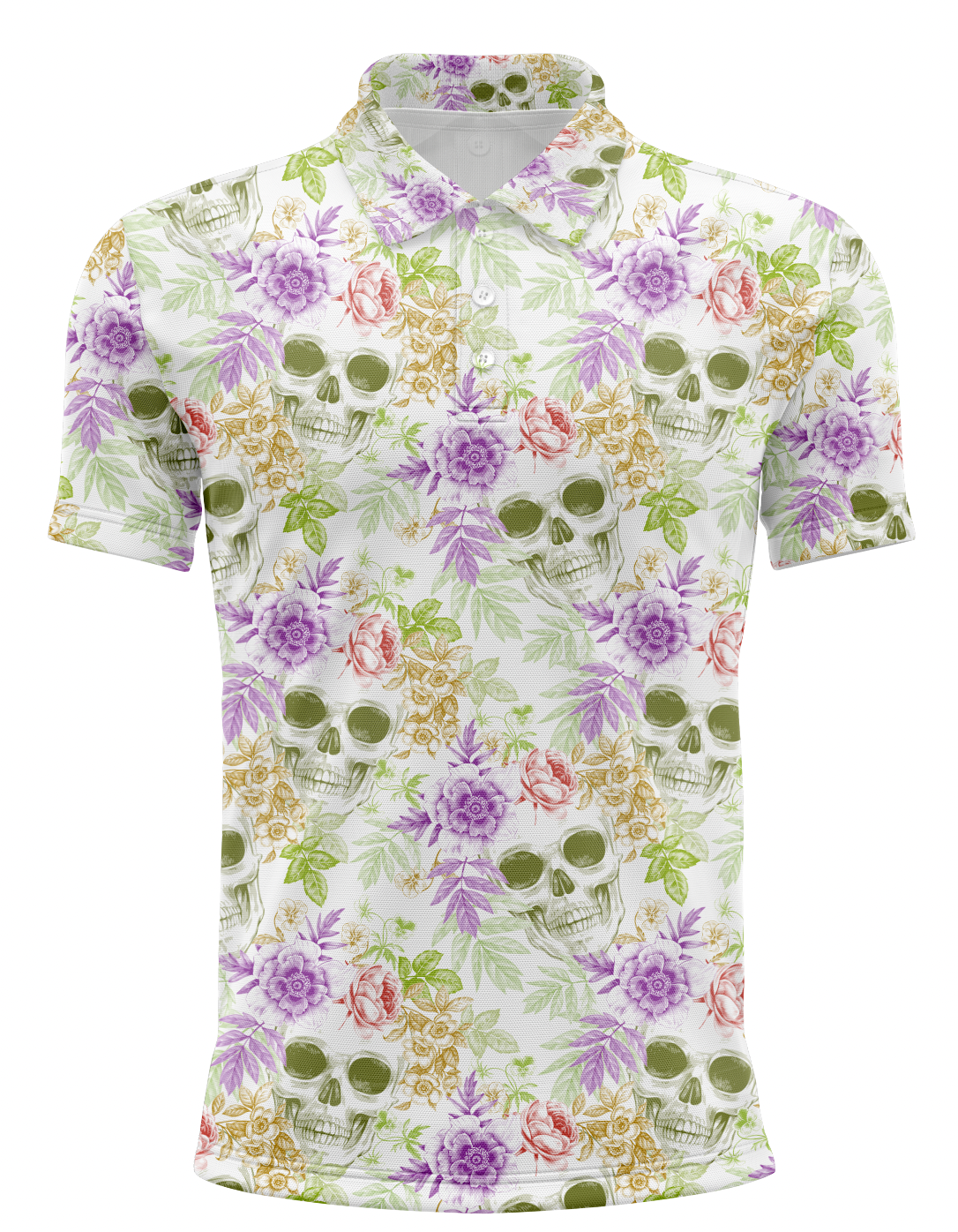 Men's Skull the Ball Golf Polo