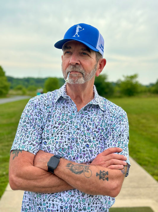 Men's Caddy's Cocktail Polo