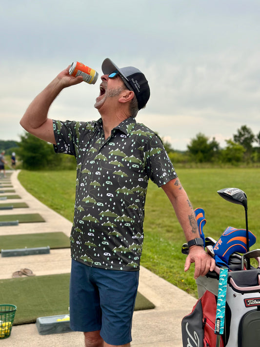 Men's Into the Green RV Golf Polo