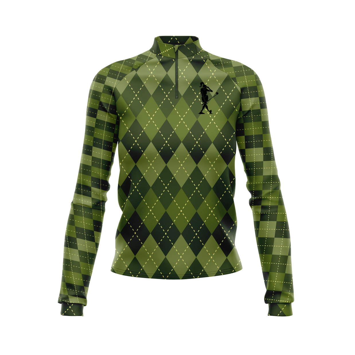 Reading the Green Women's Golf Quarter Zip