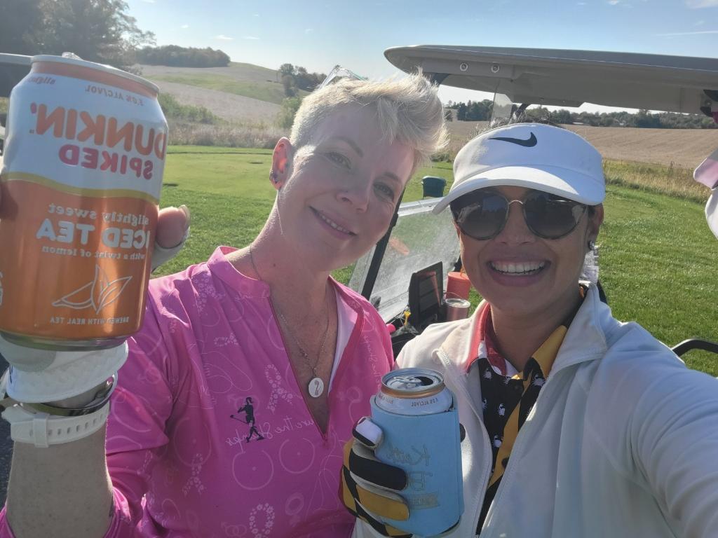 Cure the Shanks Women's Golf Quarter Zip