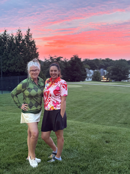 Reading the Green Women's Golf Quarter Zip