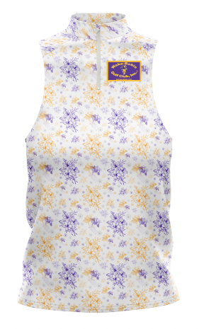 Wake Robin Women's Golf Sleeveless Zip Polo