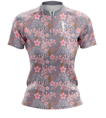 Bloomin Bogey Quarter Collar Polo