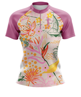 Captain's Choice Women's Quarter Collar Golf Polo