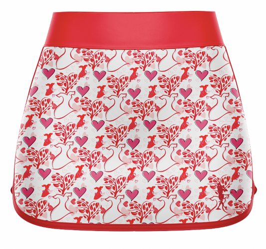 From the Bottom of My Heart Women's Golf Skort