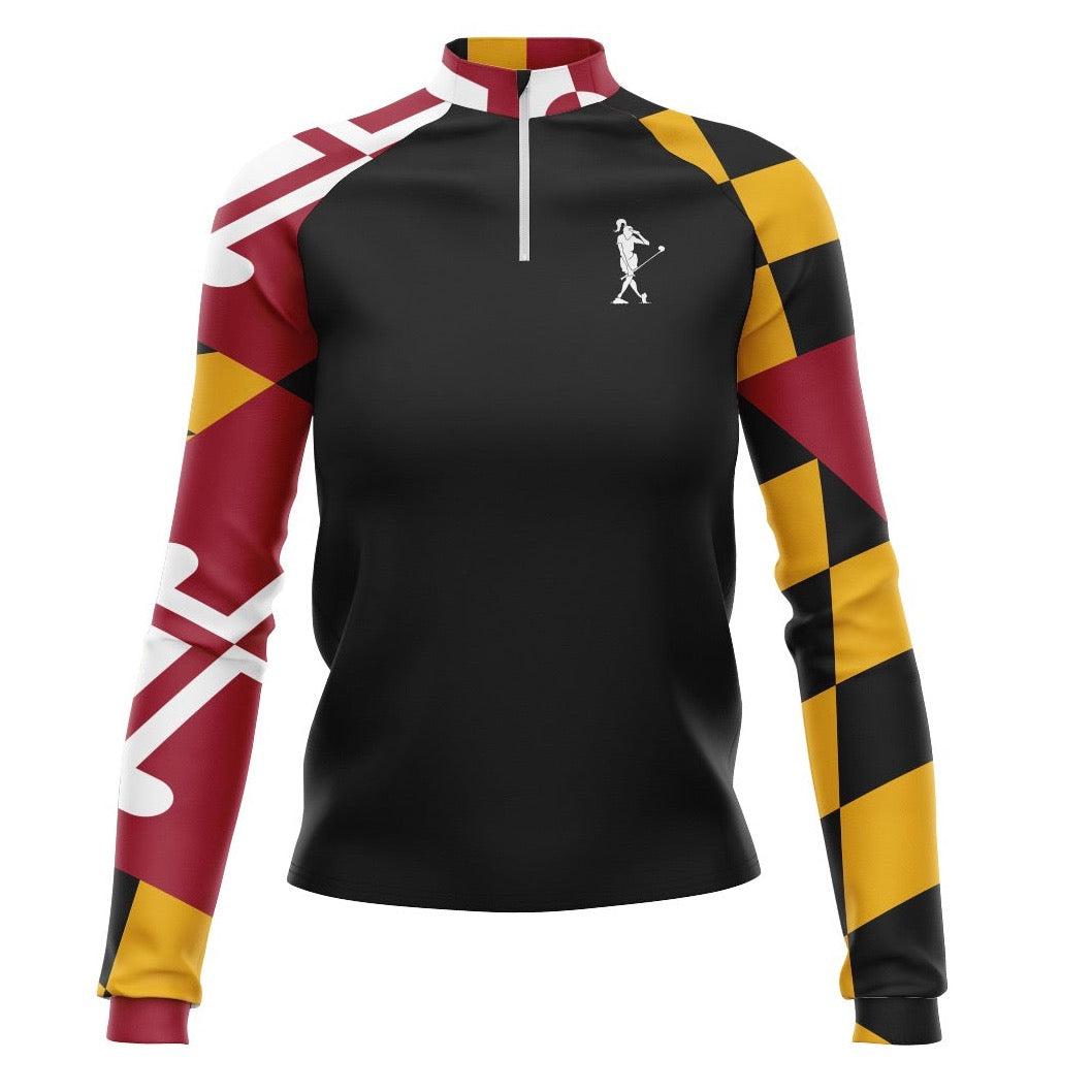 the Marylander Women's Golf Quarter Zip