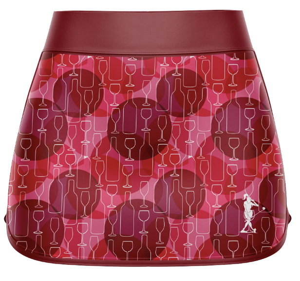 Red Red Wine Women's Golf Skort