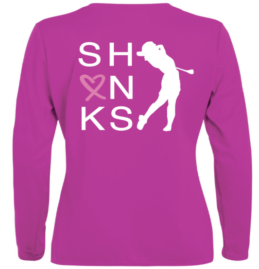 Breast Cancer Long Sleeve Performance Shirt
