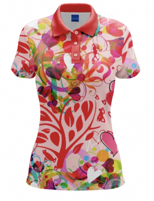 Thriving and Driving Women's Golf Polo