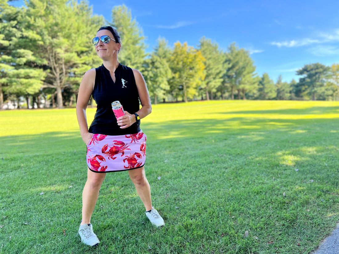 Bold Bottoms and Classic Tops: A Stylish Fusion on the Fairway