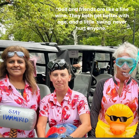 Sea You At the Club Women's Golf Quarter Zip