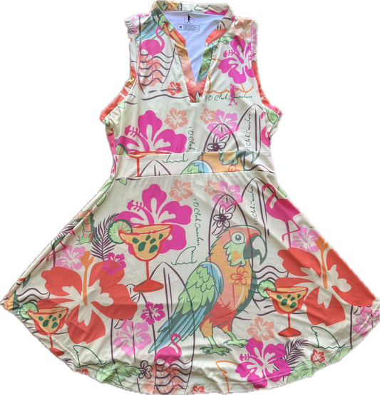 5 O'Clock Somewhere Women's Flare Golf Dress