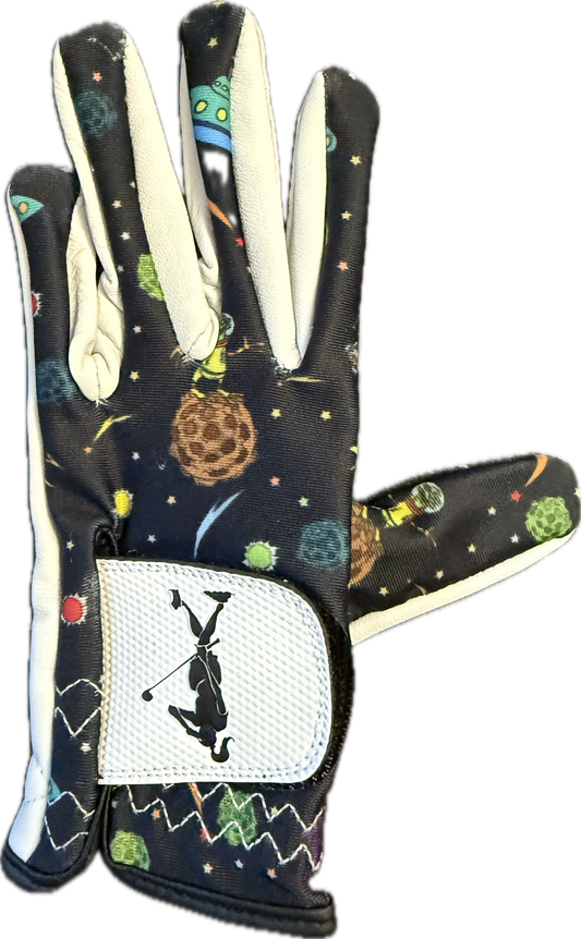 Junior Space Invaders Golf Glove
