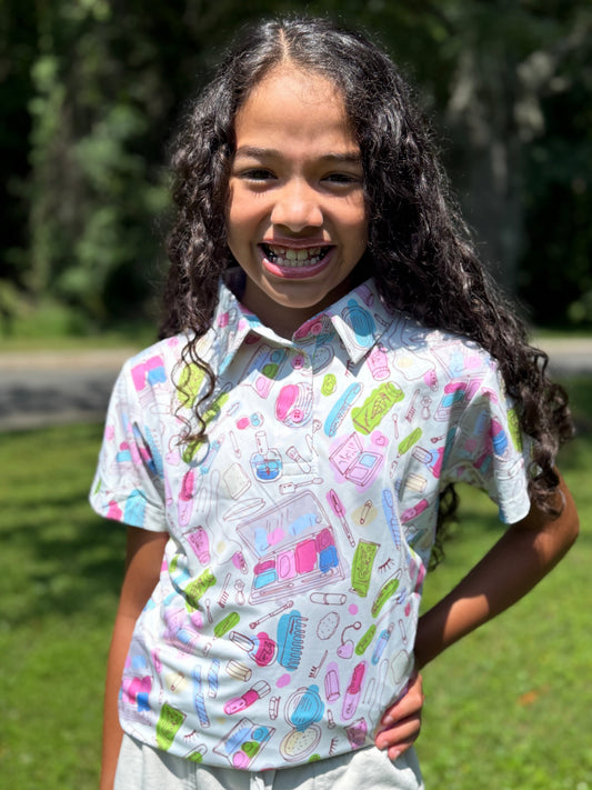 Make Up My Game Girls' Junior Polo