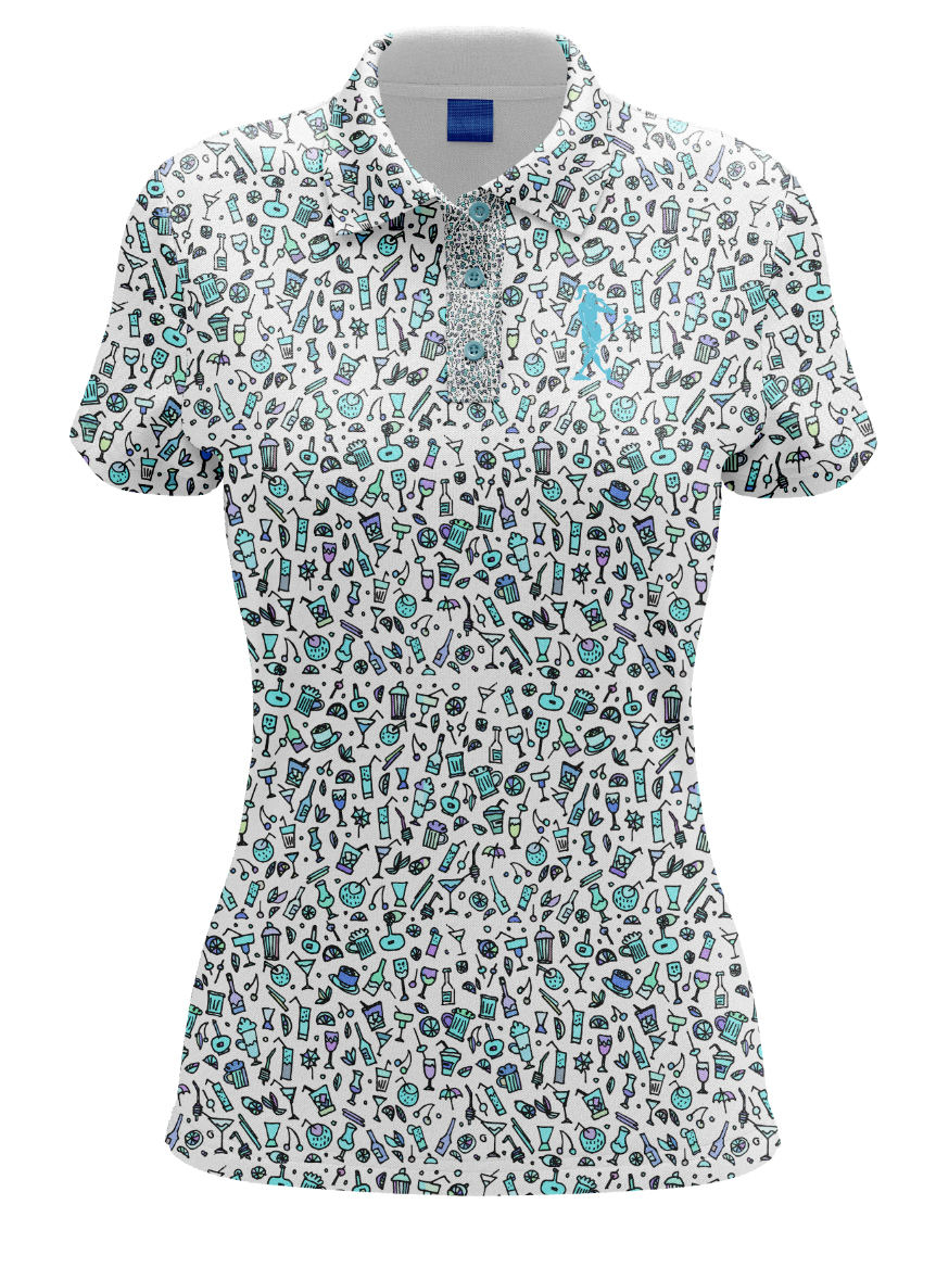 Caddy's Cocktail Women's Golf Polo