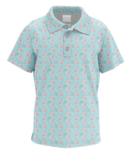 Flower Power Girls' Junior Polo
