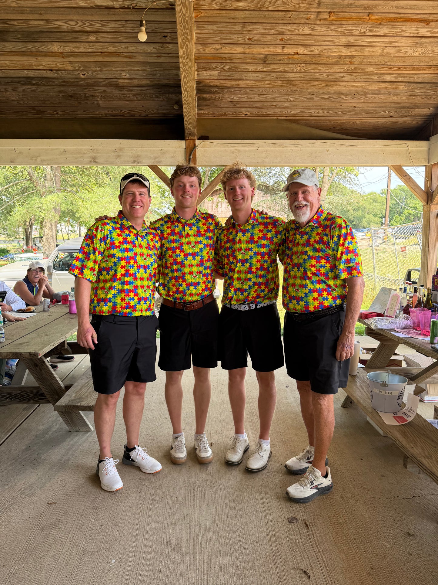 Maryland Autism Awareness Men's Golf Polo