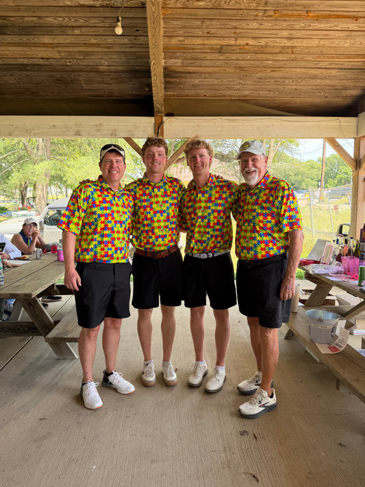 Maryland Autism Awareness Men's Golf Polo