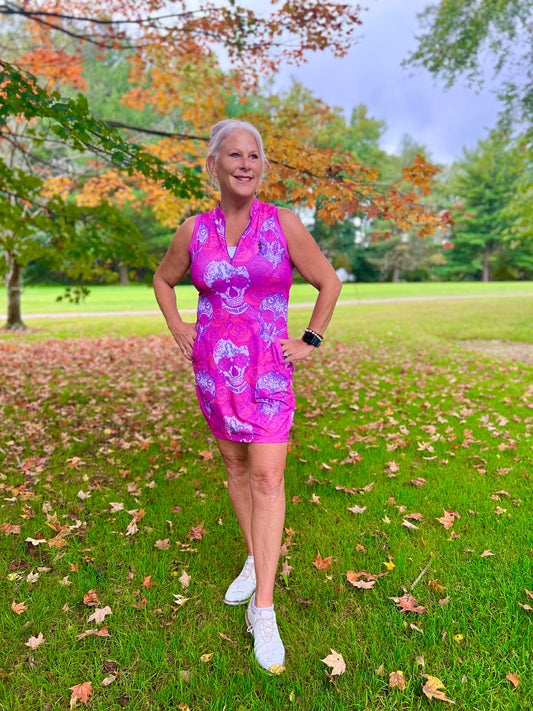 Pour Some Sugar on Me Women's Sleeveless Golf Dress