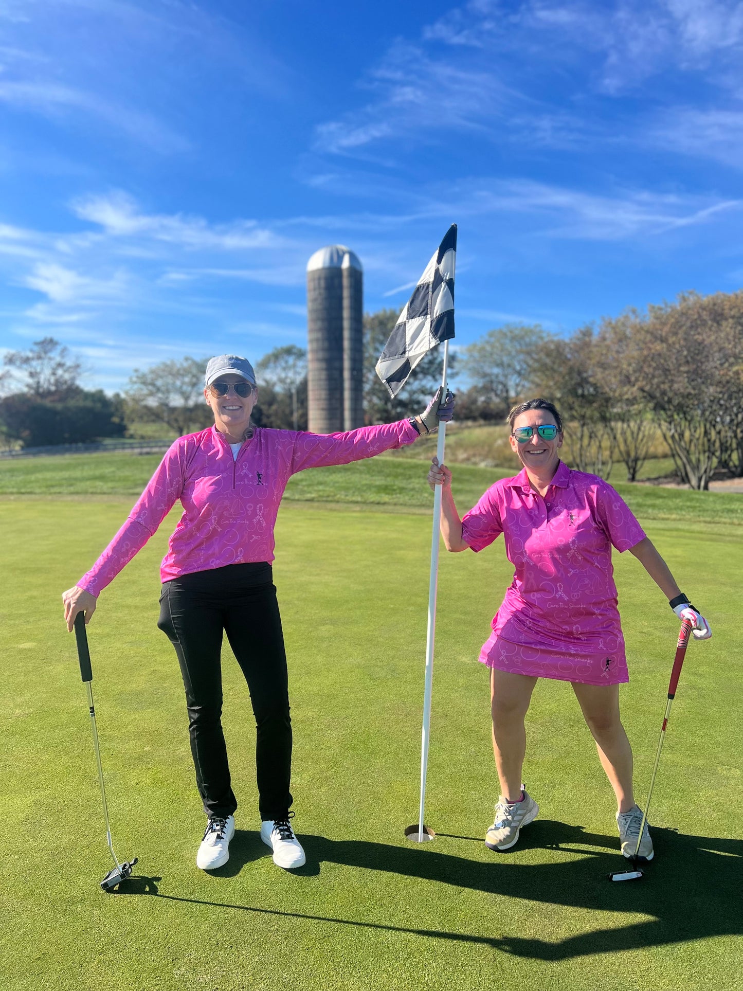 Cure the Shanks Women's Ruffle Golf Skort