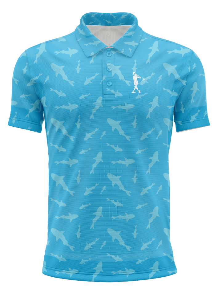 Killer Blue's Men's Golf Polo