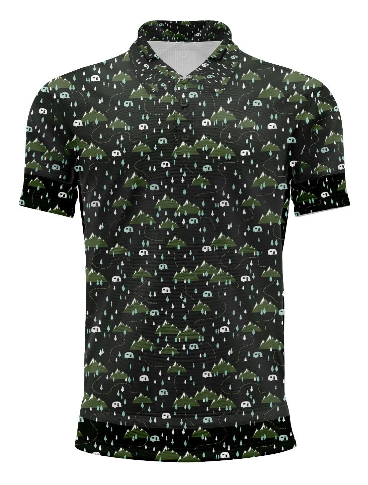 Men's Into the Green RV Golf Polo