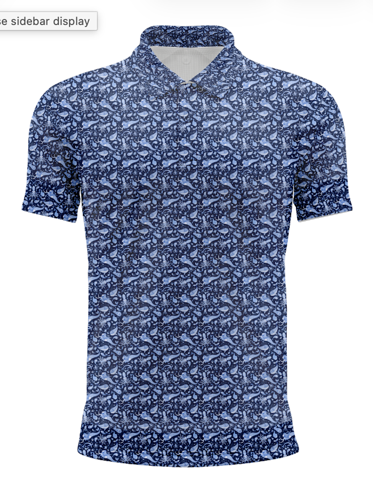 Men's Shanktopus Golf Polo