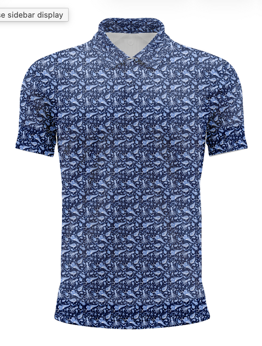 Men's Shanktopus Golf Polo