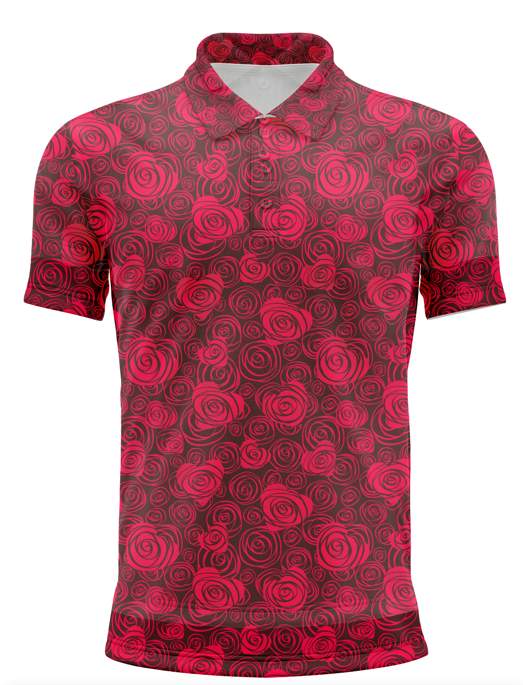 Men's Roses At The Turn Golf Polo