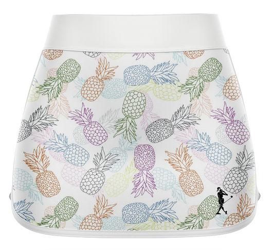 Pineapple Swinger Women's Golf Skort