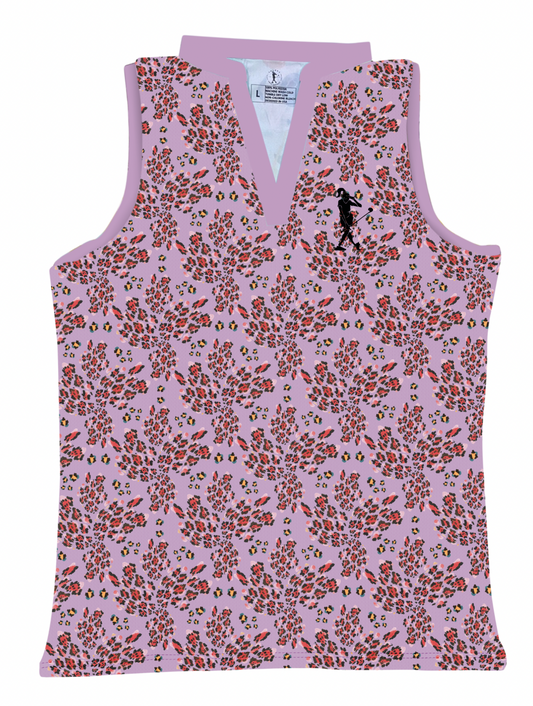 Par-Tee Animal Women's Golf Sleeveless Polo