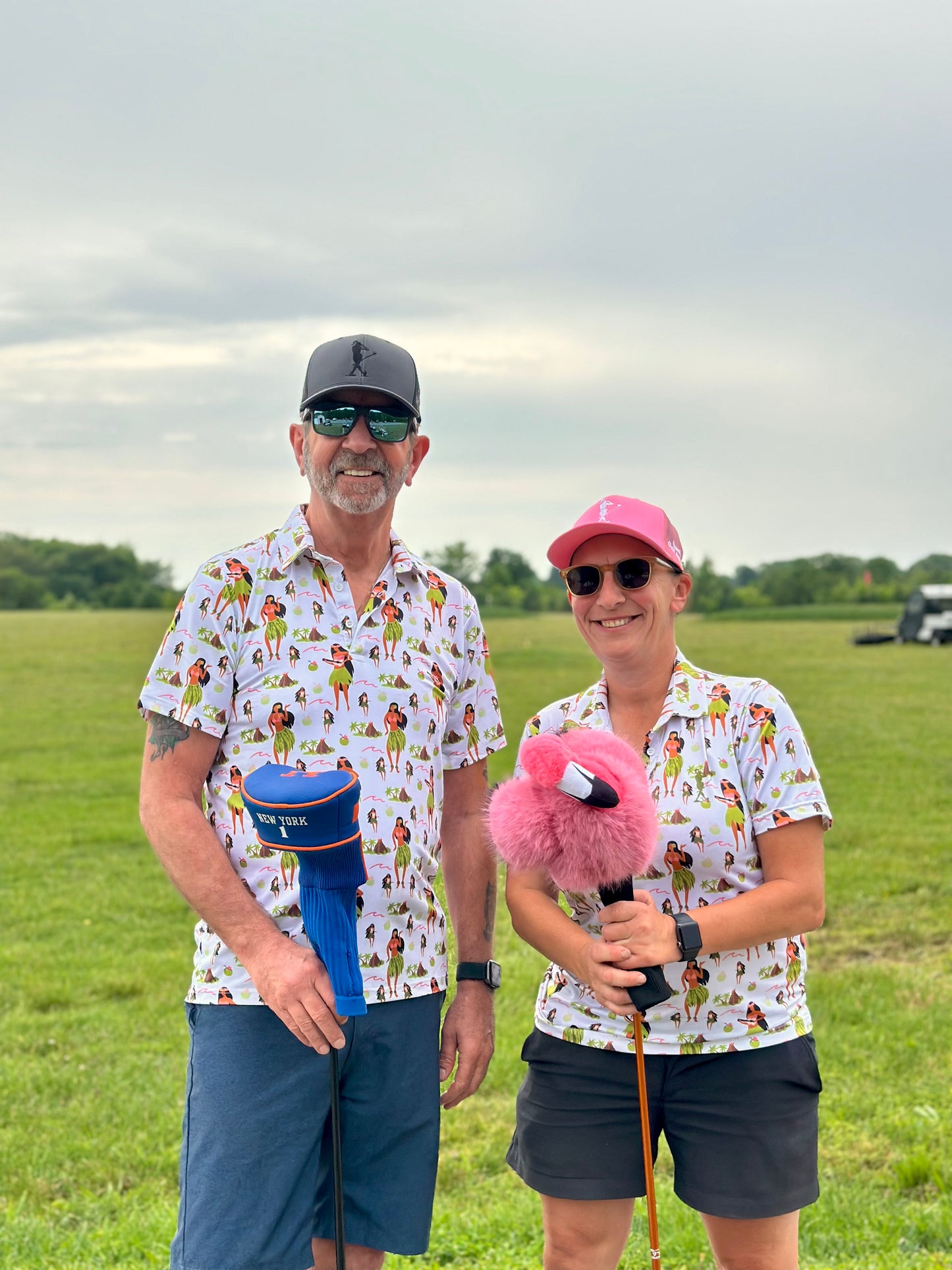 Hula Hole In One Women's Golf Polo