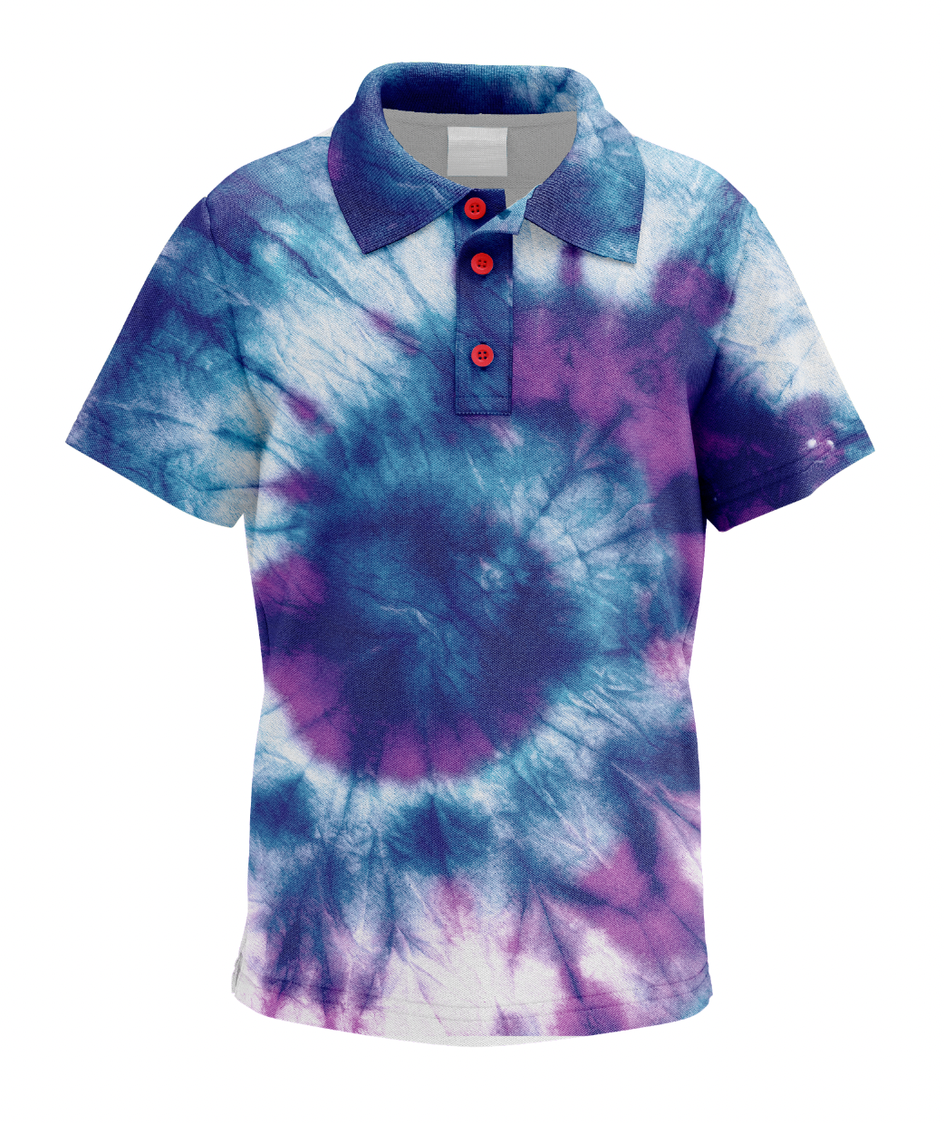 Tye Dye Let It Fly Girls' Junior Polo