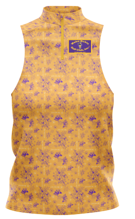 Wake Robin Women's Golf Sleeveless Zip Polo