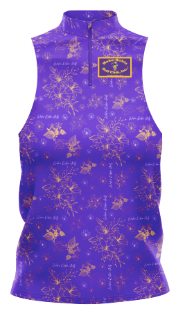 Wake Robin Women's Golf Sleeveless Zip Polo