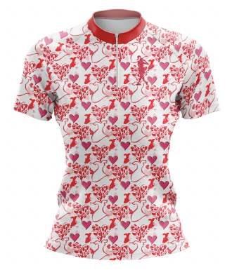 From the Bottom of My Heart Quarter collar Polo