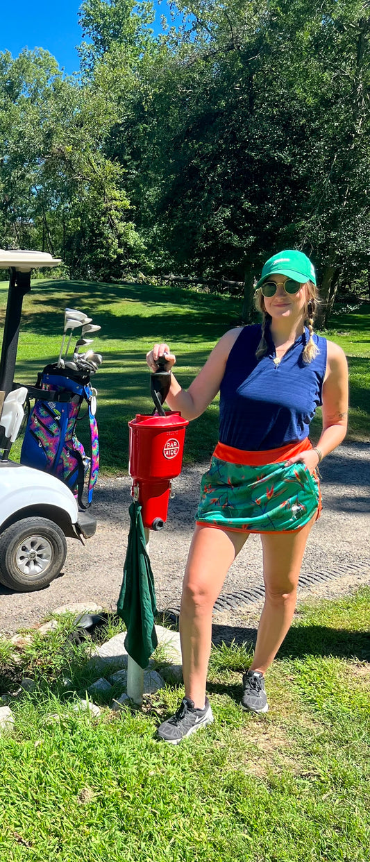 Birdie of Paradise Women's Golf Skort