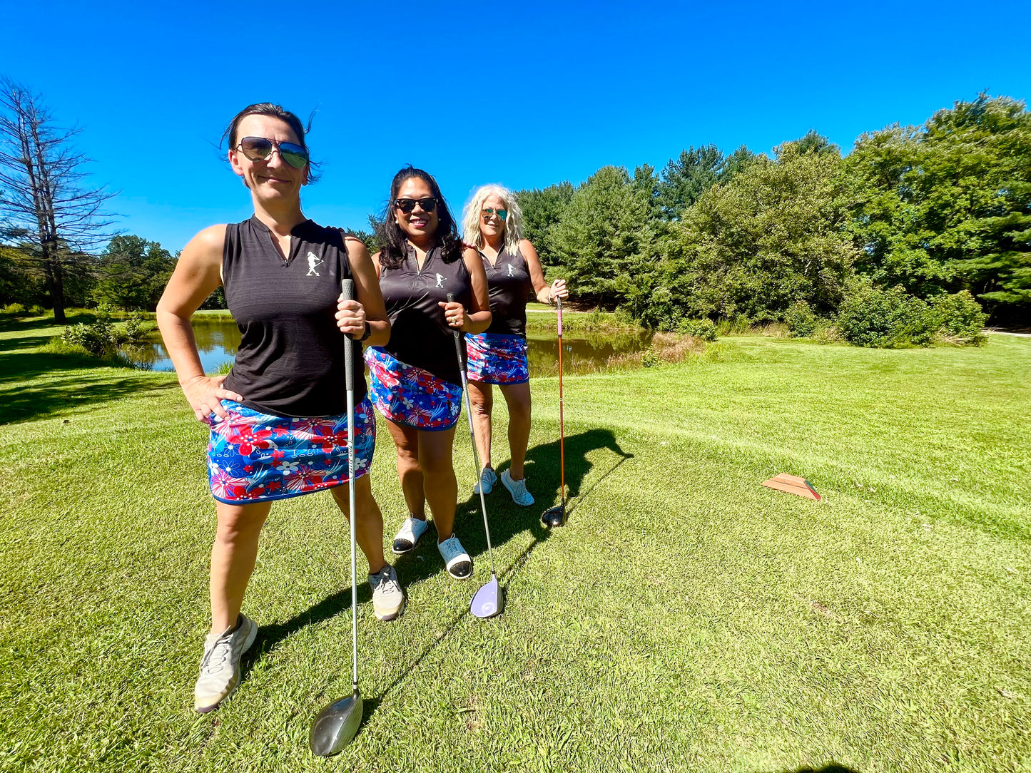 the Star Spangled Shanker Women's Golf Skort