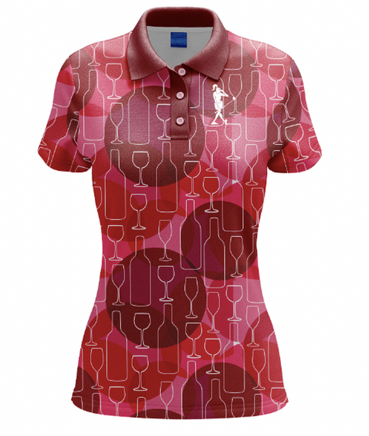 Red Red Wine Women's Golf Polo