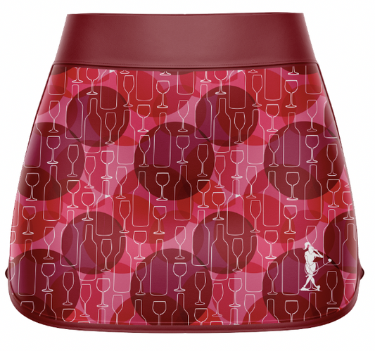 Red Red Wine Skort